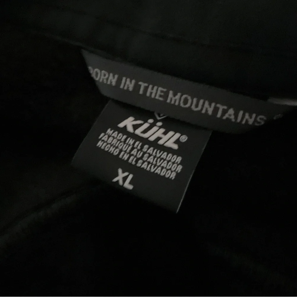 KUHL Interceptr Full Zip Fleece Jacket XL Black Outdoor Performance - Picture 11 of 13